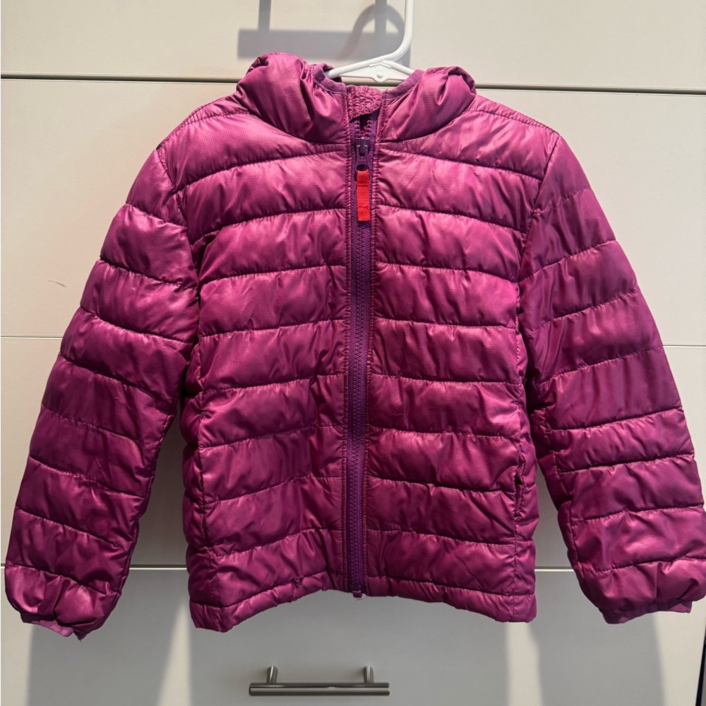 Primary Kids Lightweight Puffer Jacket Boysenberry
